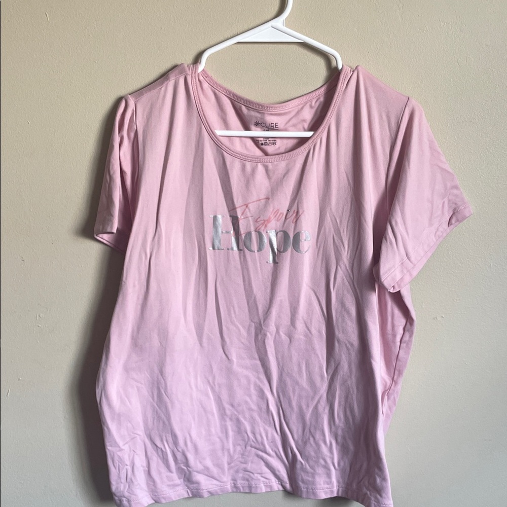 Pink Hope Graphic Sleep Tee (Bin M)